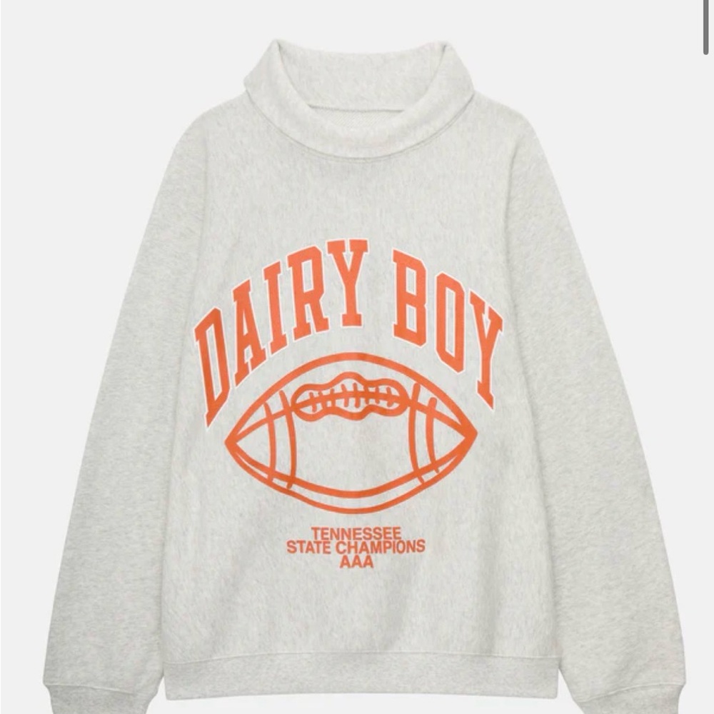 NWT Dairy Boy TN Study Break Mockneck Sweater